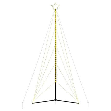 LED julgran 615 LEDs varmvit 404,5 cm