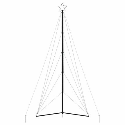 LED julgran 615 LEDs blå 404,5 cm