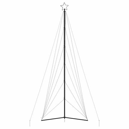 LED julgran 861 LEDs varmvit 478 cm