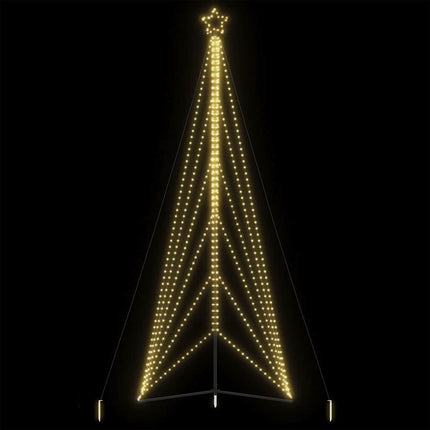 LED julgran 861 LEDs varmvit 478 cm