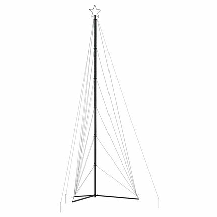 LED julgran 861 LEDs blå 478 cm
