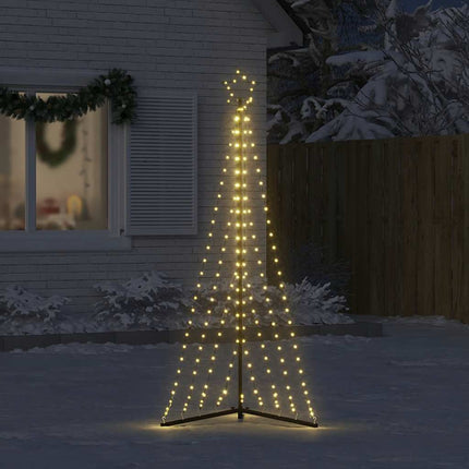 LED julgran 339 LEDs varmvit 187 cm