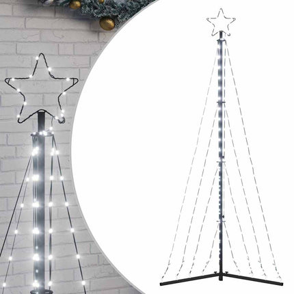 LED julgran 339 LEDs kallvit 187 cm