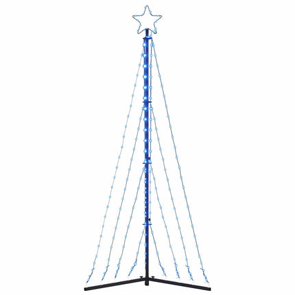 LED julgran 339 LEDs blå 187 cm