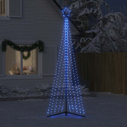 LED julgran 495 LEDs blå 300,5 cm