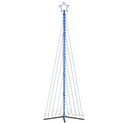 LED julgran 495 LEDs blå 300,5 cm