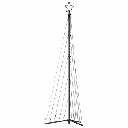 LED julgran 495 LEDs flerfärgad 300,5 cm