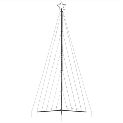 LED julgran 570 LEDs kallvit 399 cm