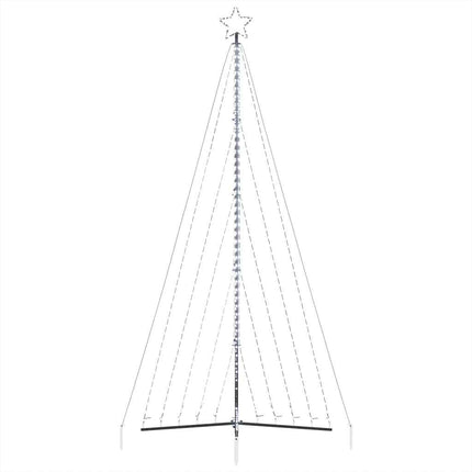 LED julgran 570 LEDs kallvit 399 cm