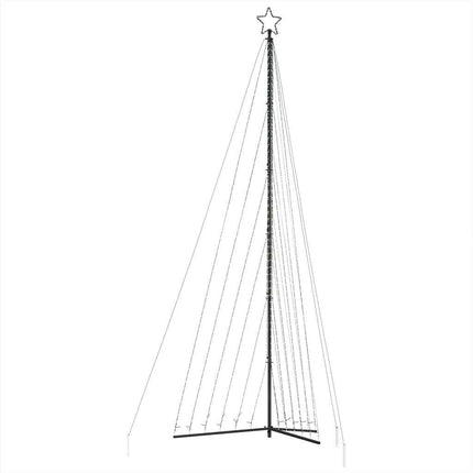 LED julgran 789 LEDs färgglada 476 cm
