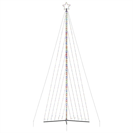 LED julgran 789 LEDs färgglada 476 cm