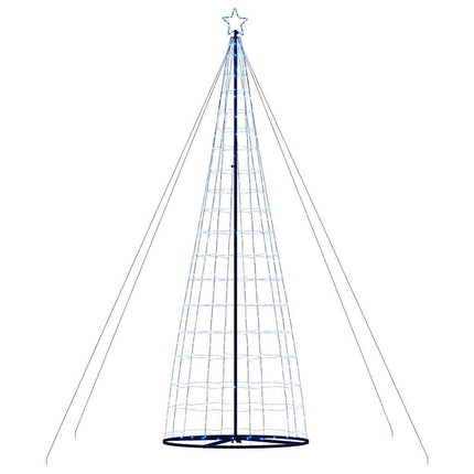 LED julgran 1534 LEDs blå 500 cm