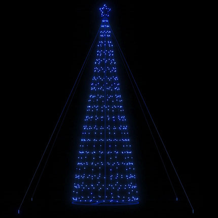 LED julgran 1534 LEDs blå 500 cm