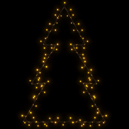Julbelysning julgran silhuett 115 LEDs varmvit
