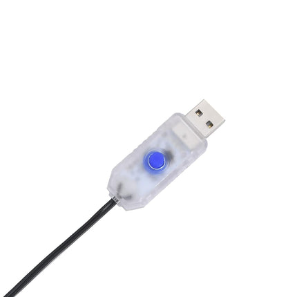 Julbelysning julgran silhuett 80 LEDs varmvit
