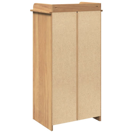 Vinskåp PANAMA 57x40x111,5 cm massiv furu