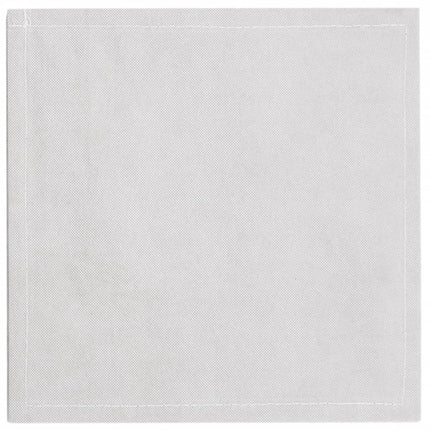 Vikbar förvaringslådor 10 st gräddvit 32x32x32 cm non-woven tyg