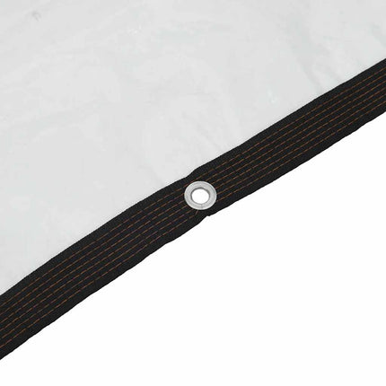 Växtskydd med öljetter 1x8 m polyeten