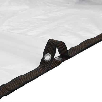 Växtskydd med öljetter 2x8 m polyeten