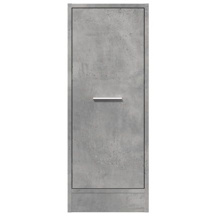 Apoteksskåp betonggrå 30x41x77,5 cm konstruerat trä