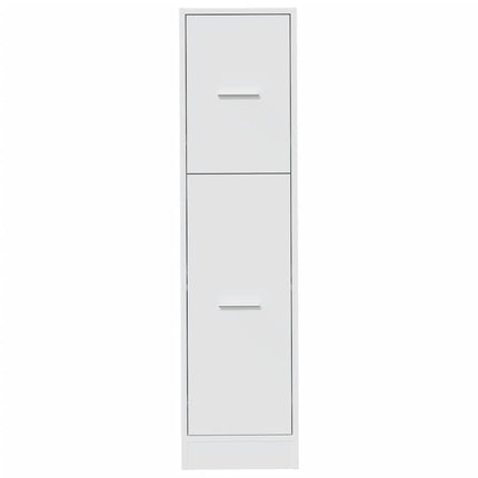 Apoteksskåp vit 30x41x118 cm konstruerat trä