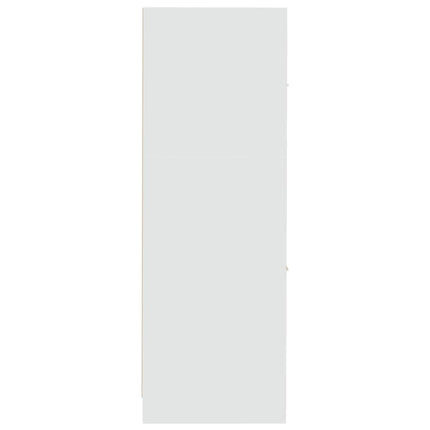 Apoteksskåp vit 30x41x118 cm konstruerat trä