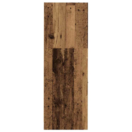 Apoteksskåp åldrat trä 30x41x118 cm konstruerat trä