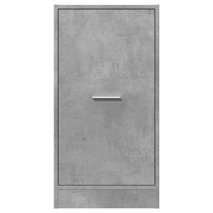 Apoteksskåp betonggrå 40x41x77,5 cm konstruerat trä
