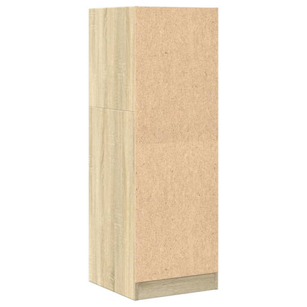 Apoteksskåp sonoma-ek 40x41x118 cm konstruerat trä
