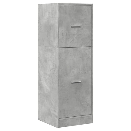 Apoteksskåp betonggrå 40x41x118 cm konstruerat trä