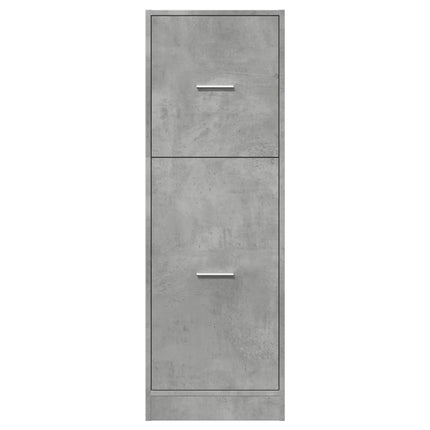 Apoteksskåp betonggrå 40x41x118 cm konstruerat trä