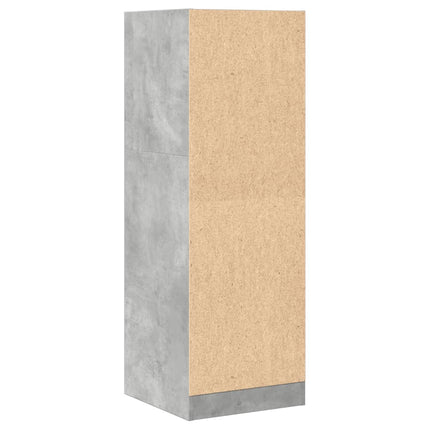 Apoteksskåp betonggrå 40x41x118 cm konstruerat trä