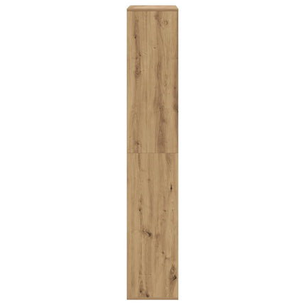 Bokhylla artisian ek 100x33x187,5 cm konstruerat trä