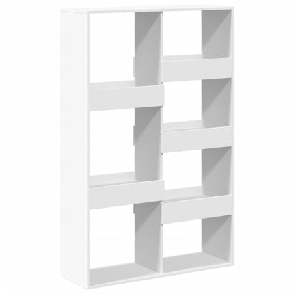 Bokhylla vit 100x33x155,5 cm konstruerat trä