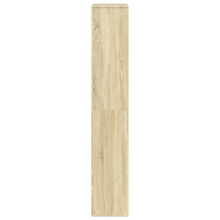 Rumsavdelare sonoma-ek 100x33x187,5 cm konstruerat trä