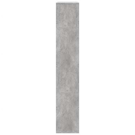 Rumsavdelare betonggrå 100x33x187,5 cm konstruerat trä