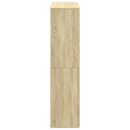 Rumsavdelare sonoma-ek 100x33x135 cm konstruerat trä