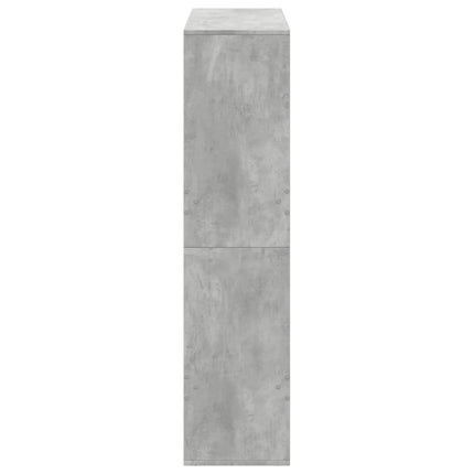 Rumsavdelare betonggrå 100x33x135 cm konstruerat trä
