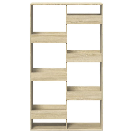 Rumsavdelare sonoma-ek 100x33x175 cm konstruerat trä