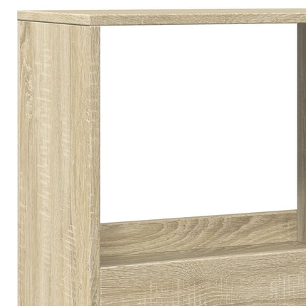 Rumsavdelare sonoma-ek 100x33x175 cm konstruerat trä