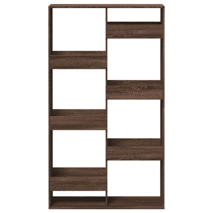 Rumsavdelare brun ek 100x33x175 cm konstruerat trä