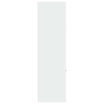 Apoteksskåp vit 40x41x144,5 cm konstruerat trä