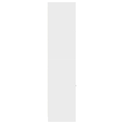 Apoteksskåp vit 40x41x174,5 cm konstruerat trä