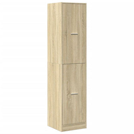 Apoteksskåp sonoma-ek 40x41x174,5 cm konstruerat trä