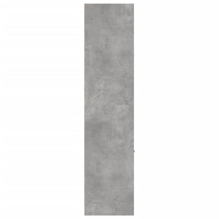Apoteksskåp betonggrå 40x41x174,5 cm konstruerat trä