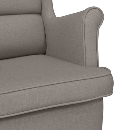 Gungstol taupe 74x90x102 cm tyg
