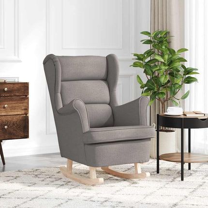 Gungstol taupe 74x90x102 cm tyg