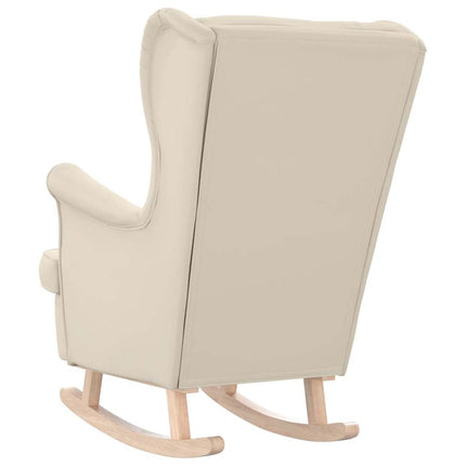 Gungstol vit 74x90x102 cm linne