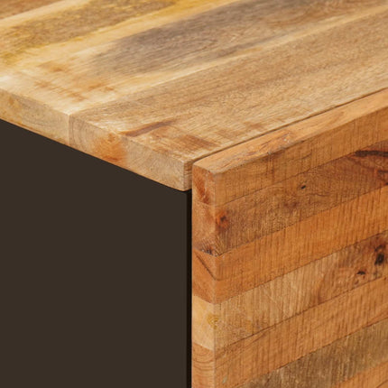 Sideboard 2 pcs Brun 60 x 33 x 75 cm Massivt mangoträ