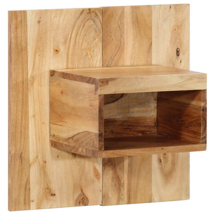 Sängbord 50x27x50 cm massivt akaciaträ